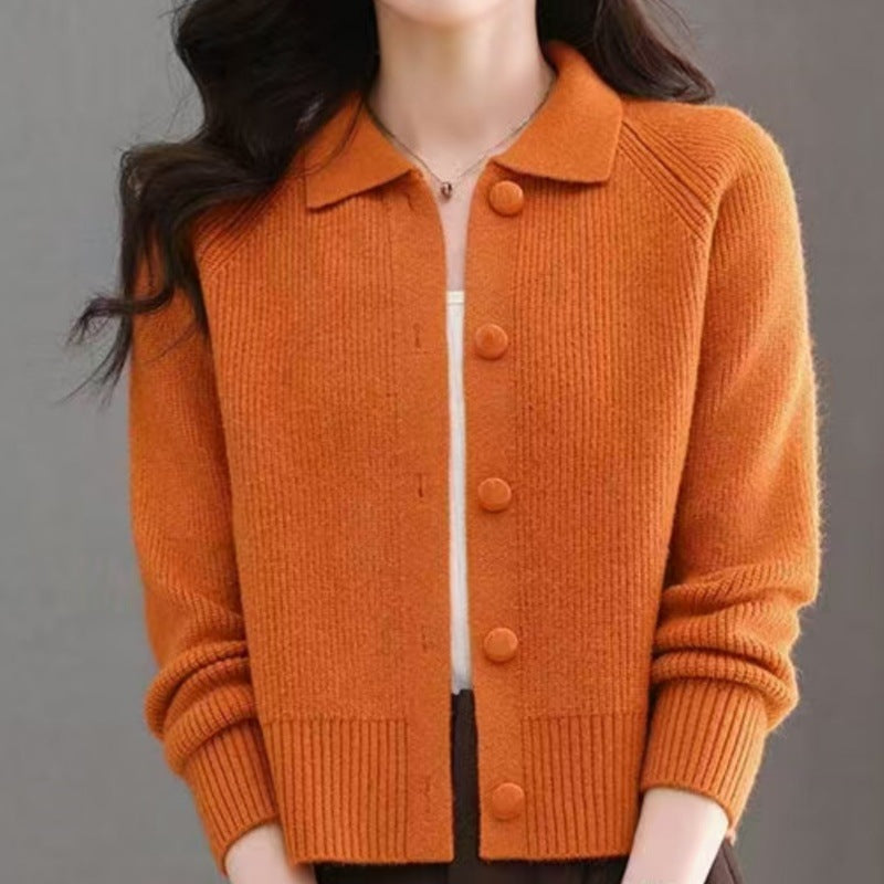 Youthful Designer-style Trendy Knit Cardigan